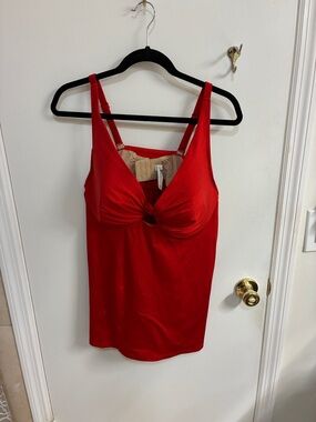 Swim by Cacique Women's Tankini Top Swimwear Sz 44C-Underwire